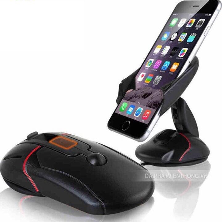 GIÁ ĐỠ ĐIỆN THOẠI TRÊN XE HƠI GẤP GỌN MOUSE CARSUN HÌNH CHUỘT MÁY TÍNH[Siêu Phẩm 2019]