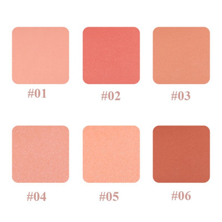 Phấn má hồng đơn sắc Lameila Blusher Color Geometry SIGO