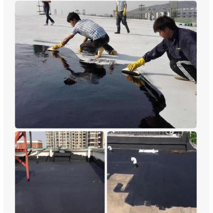 [ Keo quét chính hãng] TaiKo Japan chống thấm vết nứt mái nhà, sàn nhà vệ sinh, máng xối, hồ cá, mái tôn triệt để