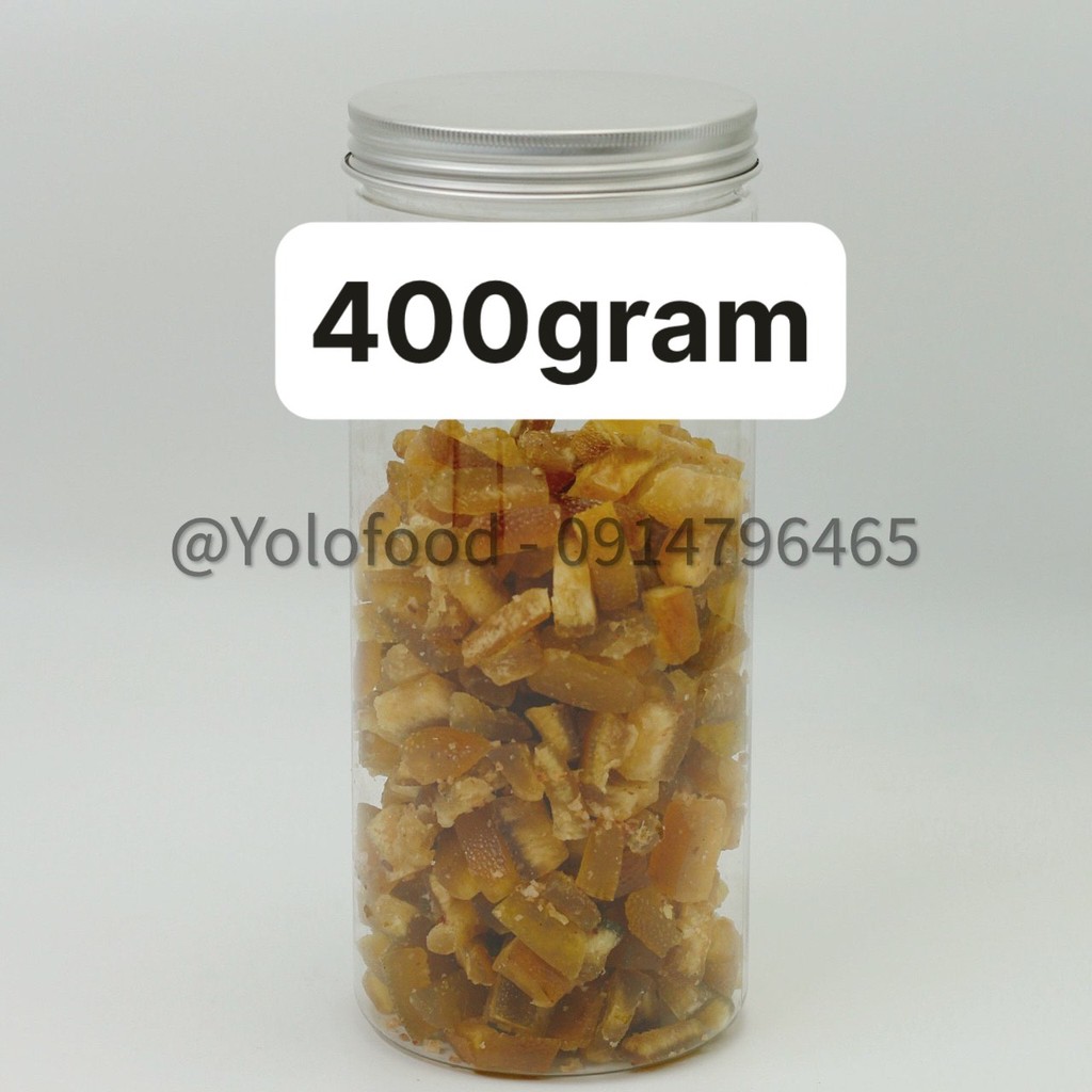 Bưởi vỏ sấy dẻo lắc xí muội 500g (Khô bưởi sấy dẻo lắc xí muội tự nhiên ít ngọt) [Hàng tại xưởng sản xuất]