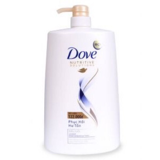 Dầu gội dove 1,4kg phục hồi hư tổn