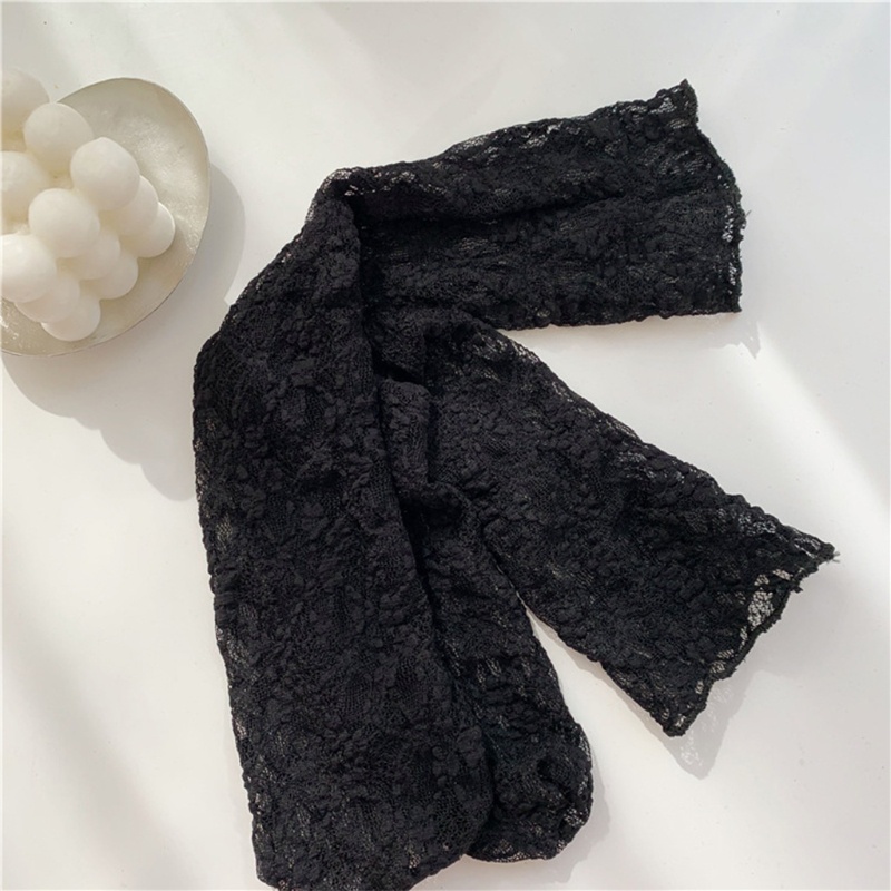 Tất lưới phối ren nhìn xuyên qua kiêu dài dáng rộng phong cách lolita thời trang Hàn Quốc mùa hè dành cho nữ