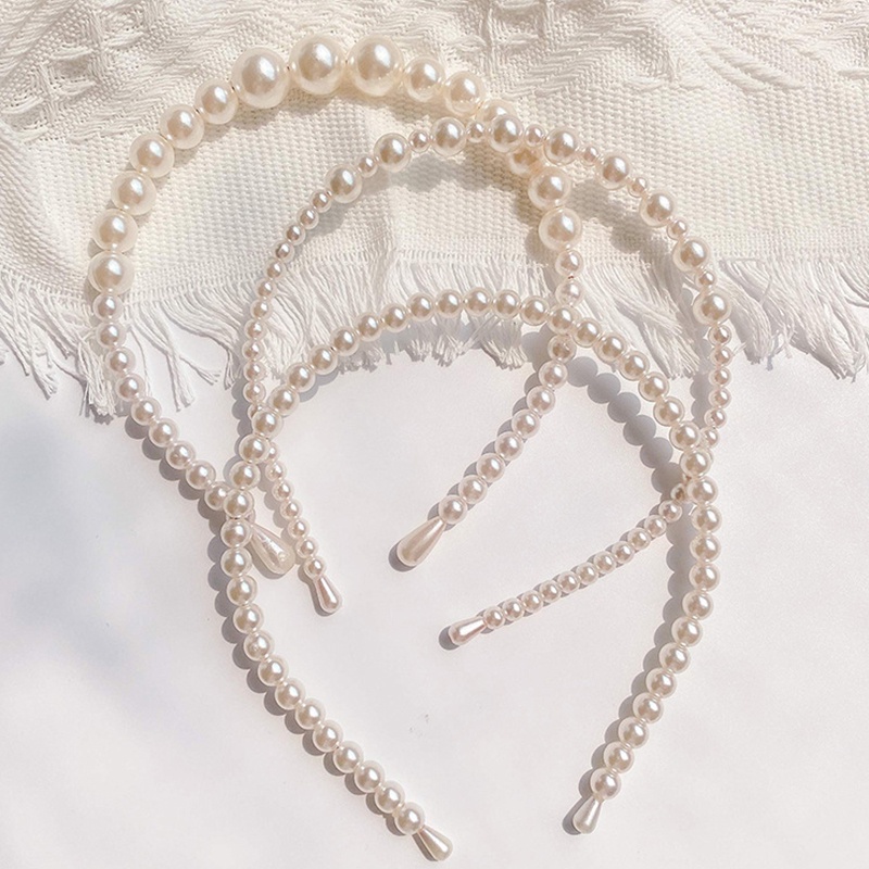 Kẹp Tóc Đính Ngọc Trai Phong Cách retro Xinh Xắn Cho Nữ