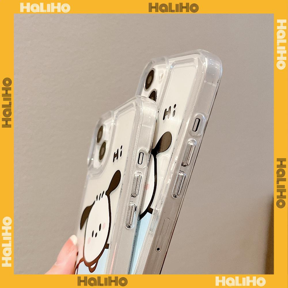 iPhone Case Silicone Soft Case Clear Case Thickened Shockproof Protection Camera Metal Button Cartoon Cute Compatible For iPhone 11 Pro Max 13 Pro Max 12 Pro Max 7Plus xr XS Max