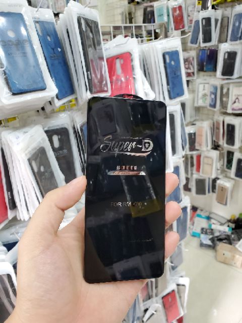 Kính cường lực Redmi K30 / Samsung Galaxy A80 / A71 dùng chung Full màn hiệu Super D viền mỏng cao cấp