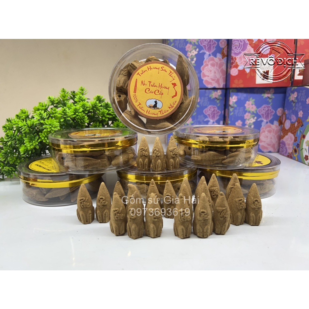 Trầm hương khói ngược đốt 5-10p