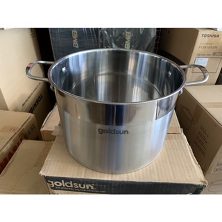 Nồi Luộc gà 28cm inox Goldsun chính hãng
