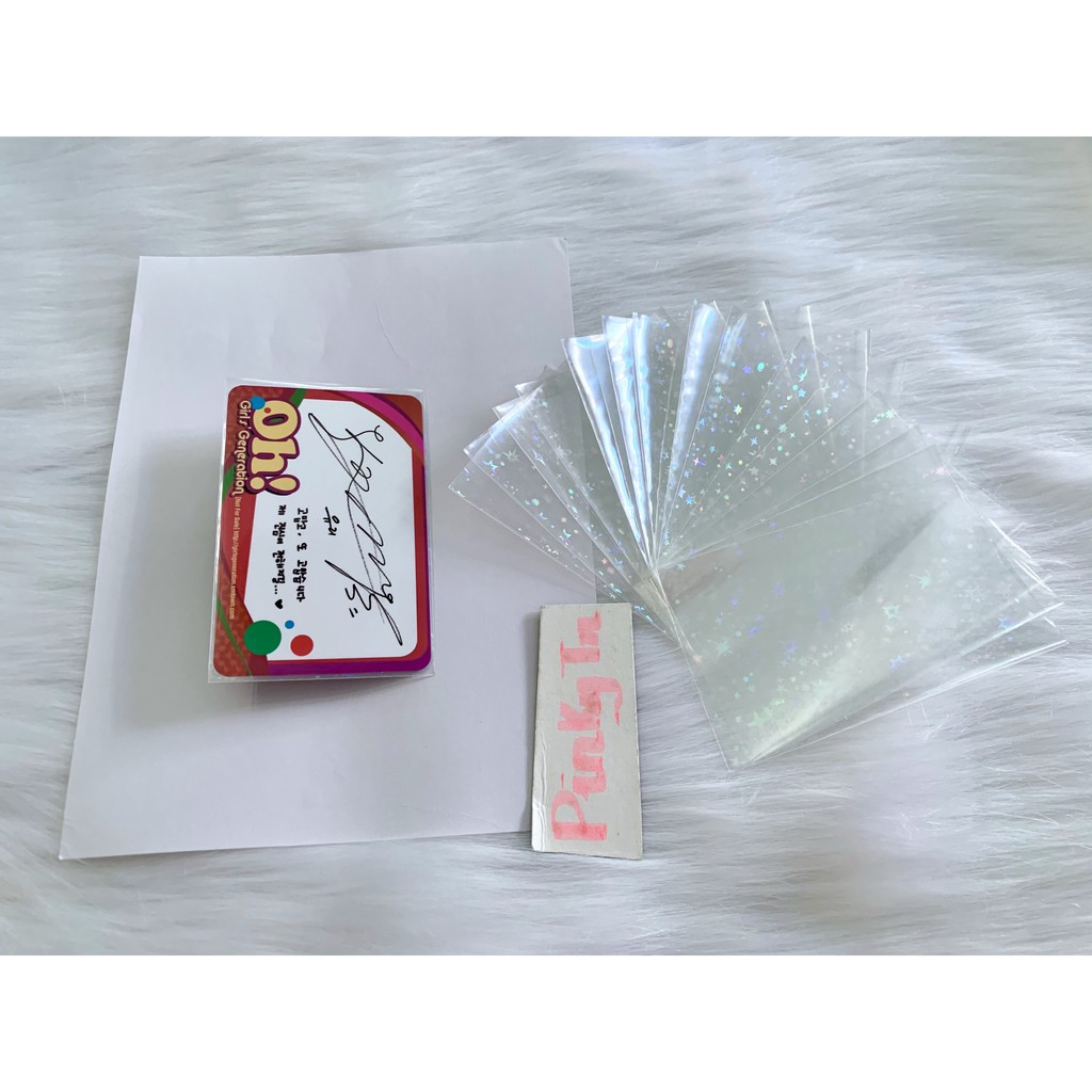 [DÀY] Bọc Sleeves Card Hologram/Foil Sao Trời Standard USA Size 57x87mm - hãng MeeT của Trung (Không Có Phần Seal Dán)