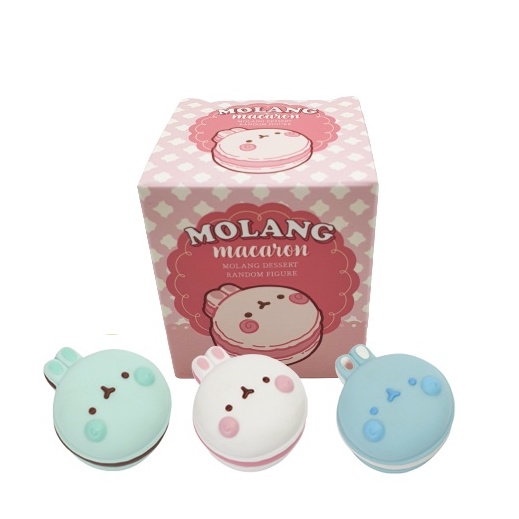 Mô Hình Đồ Chơi Nhân Vật gấu bông Molang Macaroon