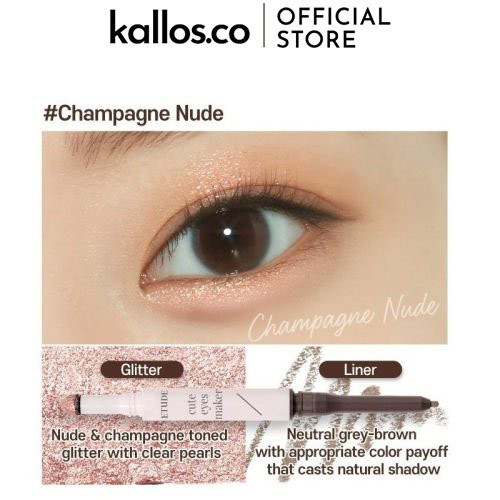 Kẻ Mắt và Nhũ Mắt 2 Đầu Etude House Cute Eyes Maker - Kallos Vietnam