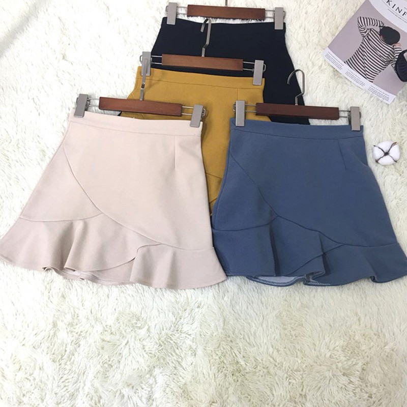 Chân váy lưng cao dáng chữ A thiết kế quyến rũ cho phái nữ | BigBuy360 - bigbuy360.vn