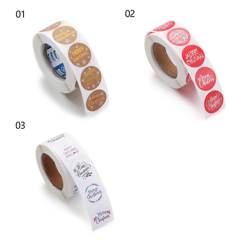 Bộ 500 Miếng Dán Trang Trí Phong Bì Đám Cưới / Giáng Sinh DIY