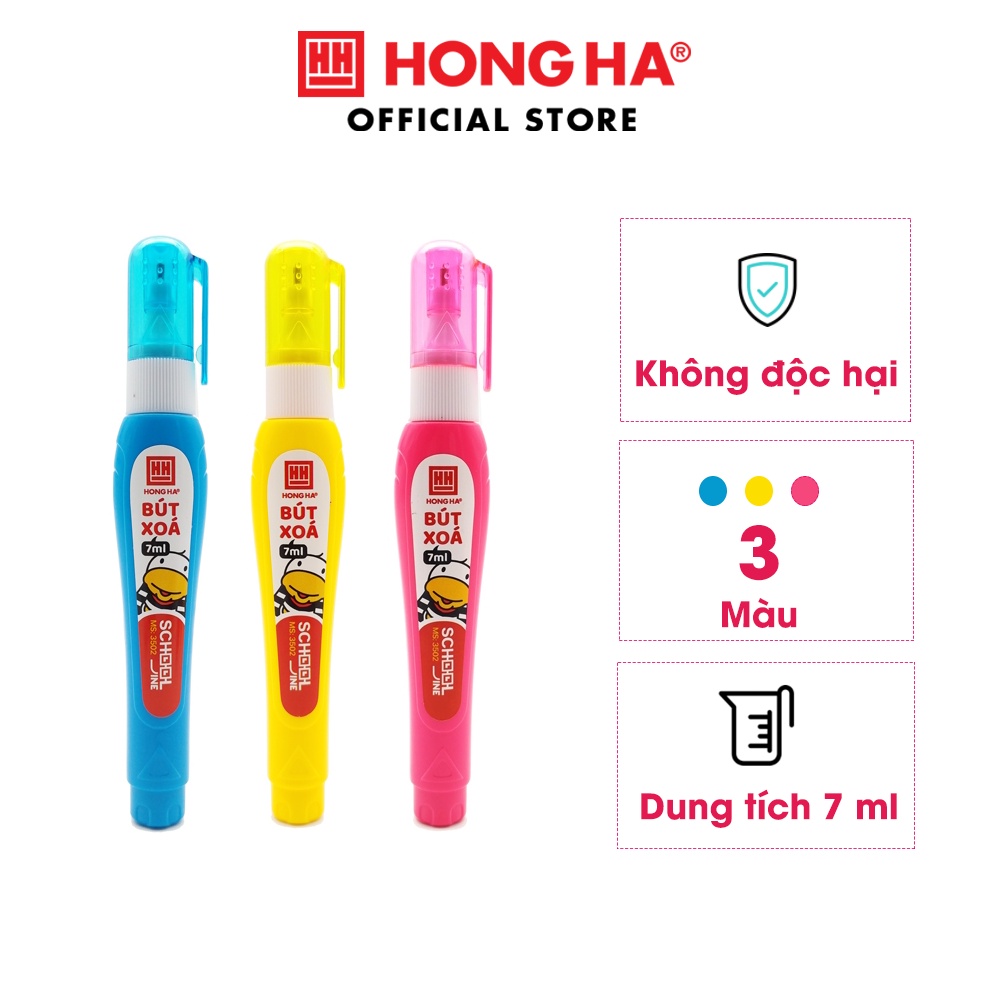 Bút xóa nước 7ml Hồng Hà CV-02 - 3502