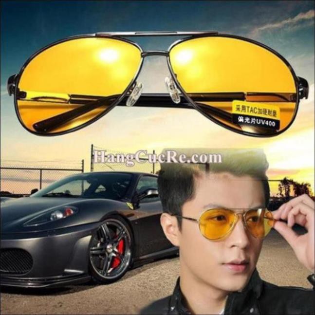 Kính nhìn xuyên đêm - Tặng kèm bao da - Kính Night View Glasses