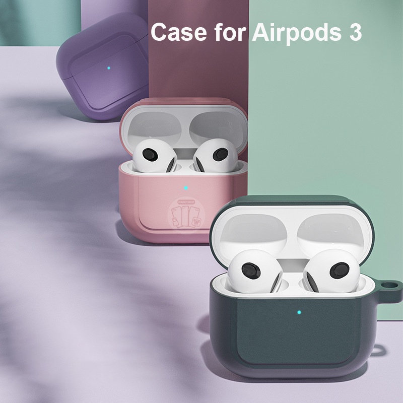 Vỏ Bọc Tai Nghe Airpods 3 Case Silicon Dẻo Nhiều Màu - Minh An Saigon