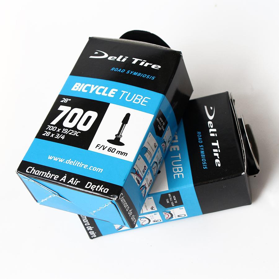 Ruột xe đạp Deli 700x19/23c van 60mm FV