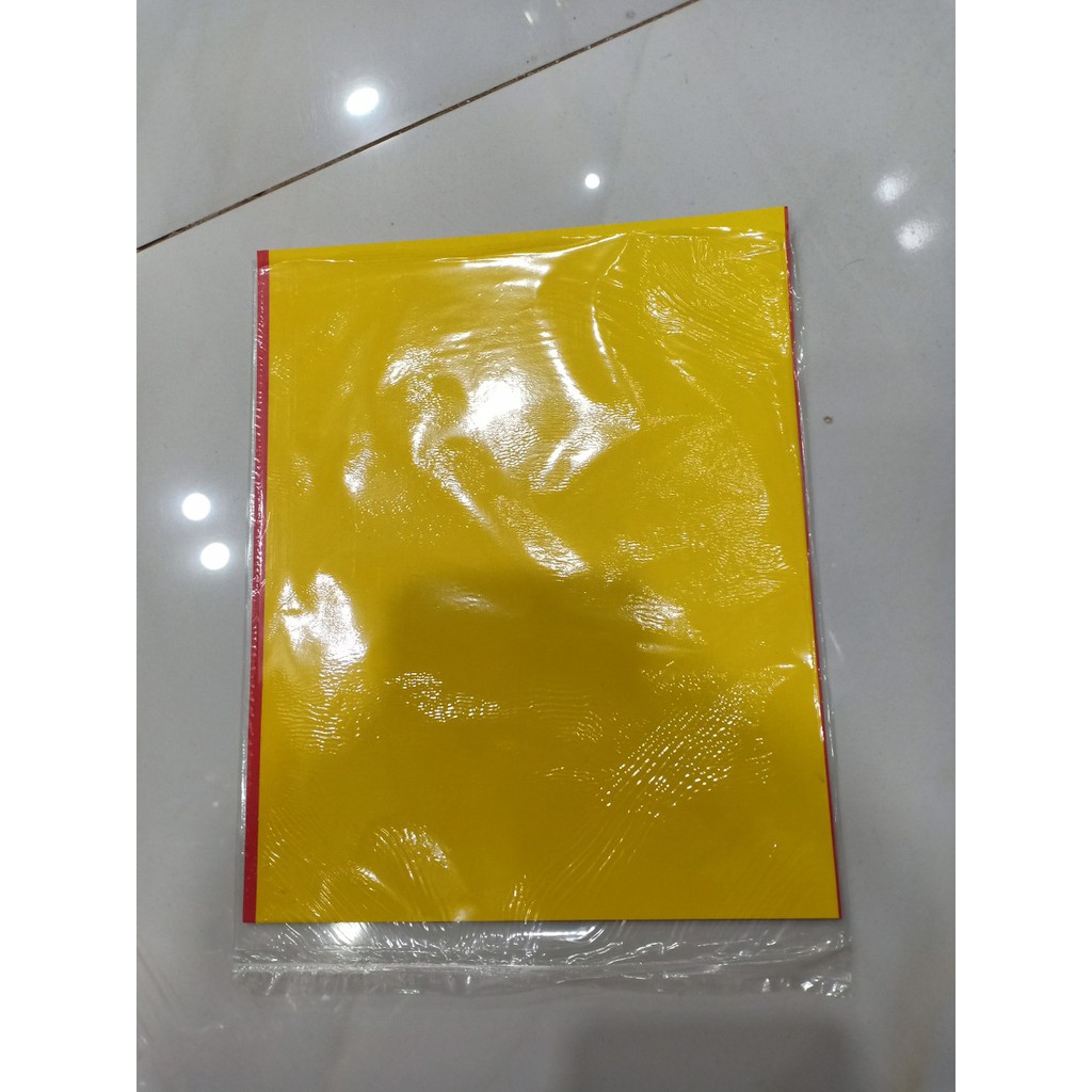 Giấy màu thủ công có keo