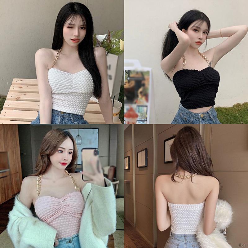 Áo lửng hai dây gợi cảm thời trang dành cho nữ