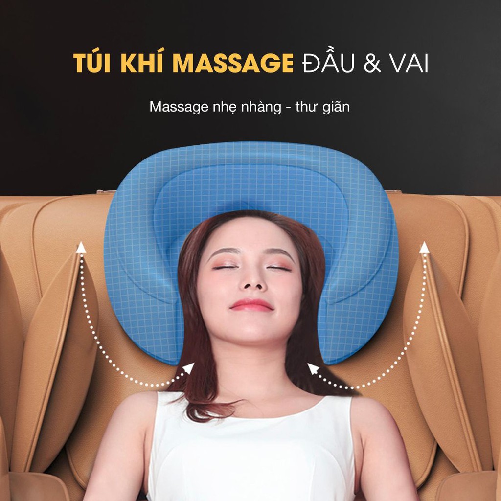 Ghế massage KLC KY6868 - công nghệ Body scan, công nghệ không trọng lực, công nghệ Nhật Bản...