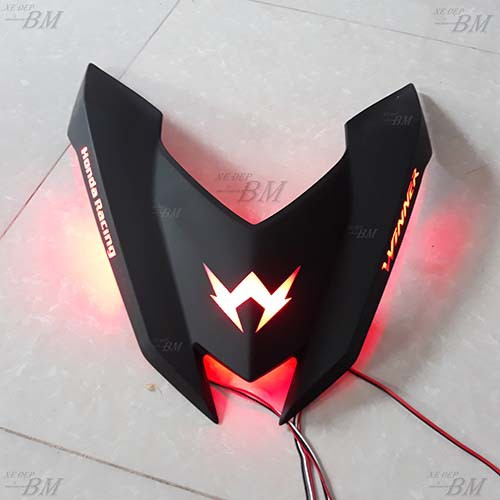 [Mã INCUBACK1416 hoàn 20K xu đơn 50K] mặt nạ winner độ led màu đen nhám