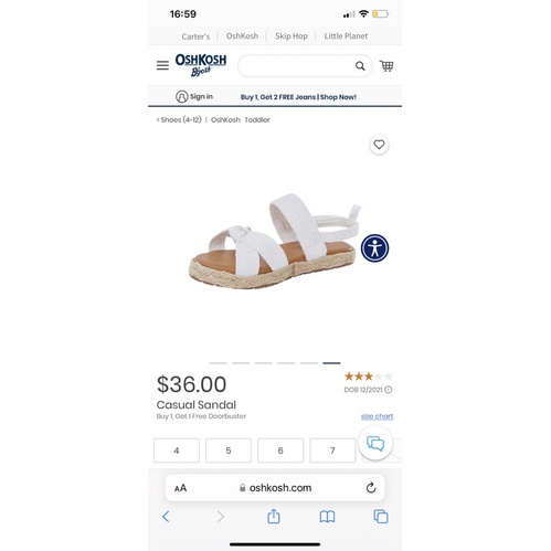 Dép sandal 4 mẫu cho bé xuất dư xịn