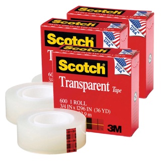 Băng dính 3M Scotch 600 3/4 inch dùng thử mực , thử sơn