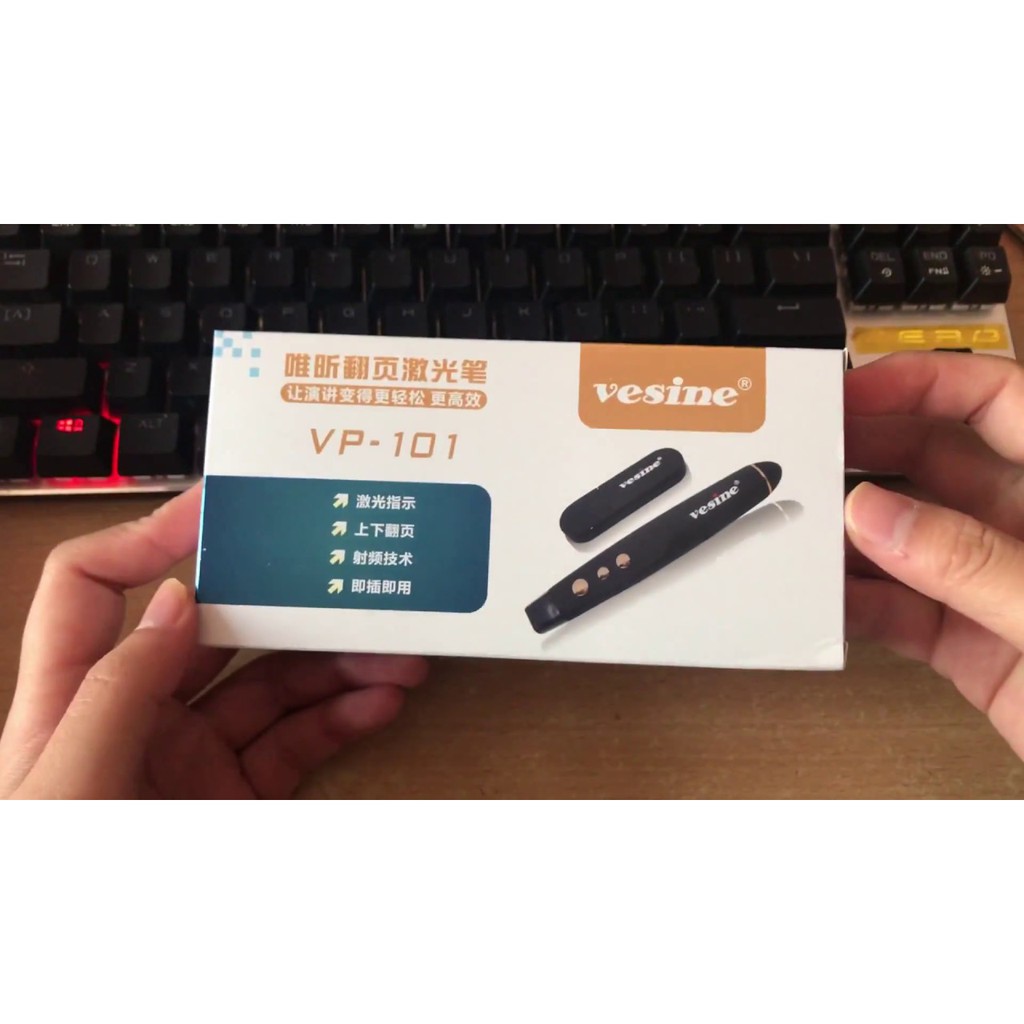 Bút Trình Chiếu Vesine VP 101 - bút trợ giảng vp101 FREE ship đơn từ 50k