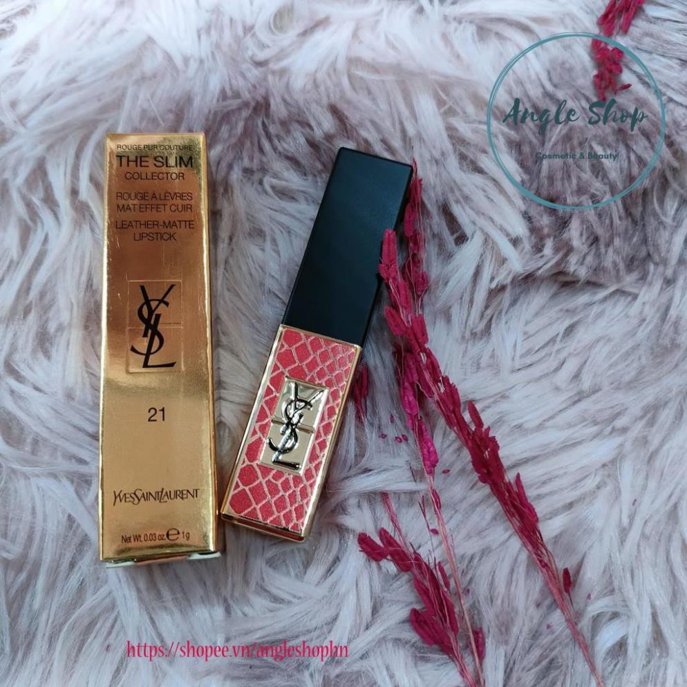 Son YSL The Slim 1g mềm mượt nhẹ môi lên màu tươi tắn