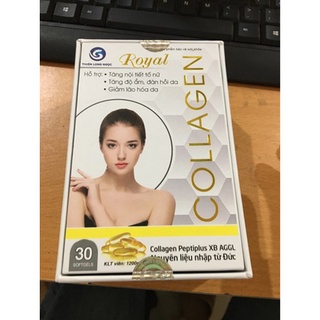 Viên uống Collagen royal - hộp 30 viên - viên uống giảm lão hóa da
