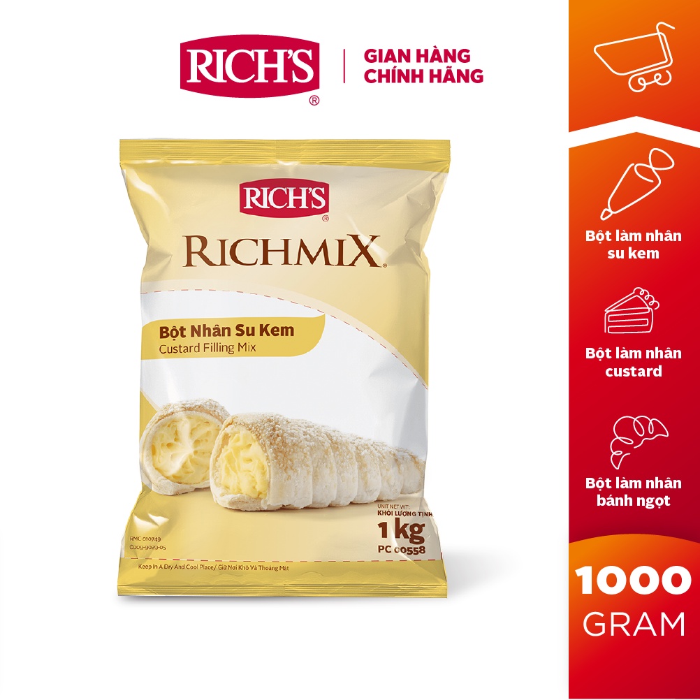 Bột Nhân Su Kem Richmix Túi 1Kg