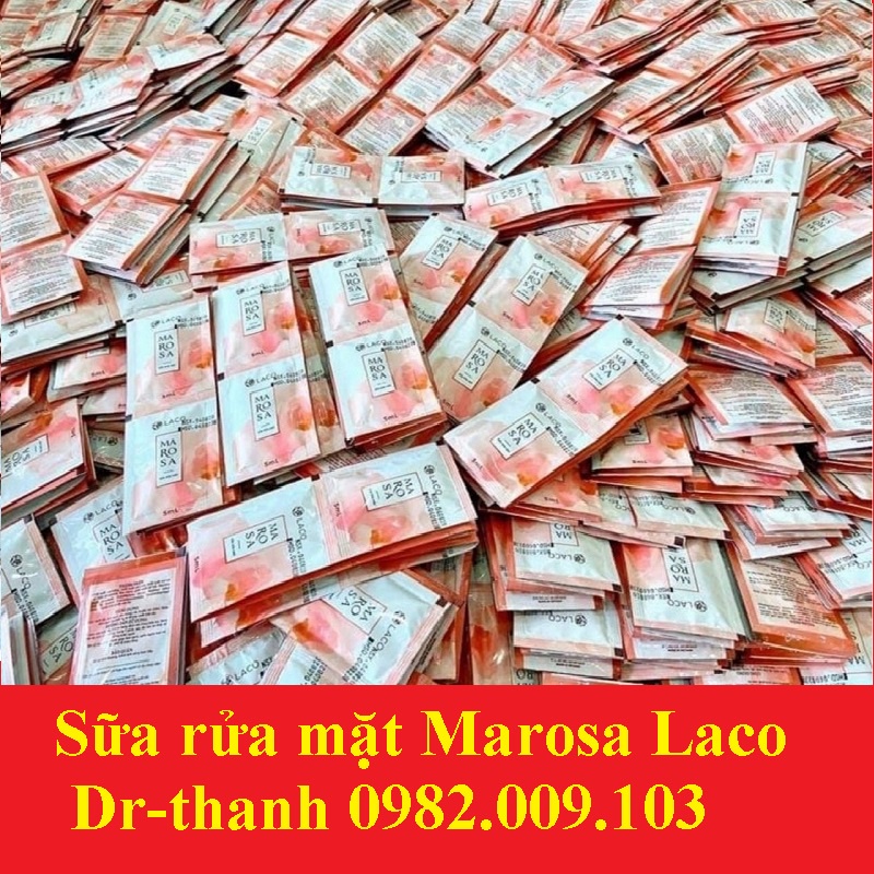 Gói test sữa rửa mặt marosa 5ml
