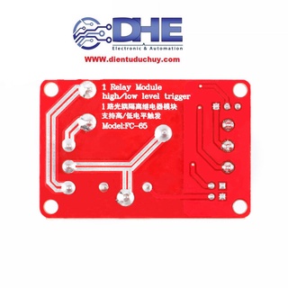 MODULE RELAY 30A - KÍCH HIGH/LOW, CÓ OPTO CÁCH LY - LỰA CHỌN ĐIỆN ÁP 5V/12/24V