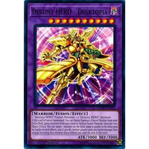 Thẻ bài Yugioh - TCG - Destiny HERO - Dusktopia / LEHD-ENA32'