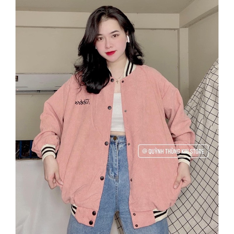 Áo khoác bomber thêu chữ | BigBuy360 - bigbuy360.vn