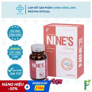 Viên Uống Cao Cấp Trắng Da, Mờ Nám, Giảm Nếp Nhăn Nines Beauty