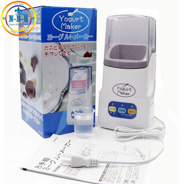 Máy làm sữa chua YOGURT MAKER Nhật Bản, loại 3 nút, hàng chuẩn, bảo hành 6 tháng