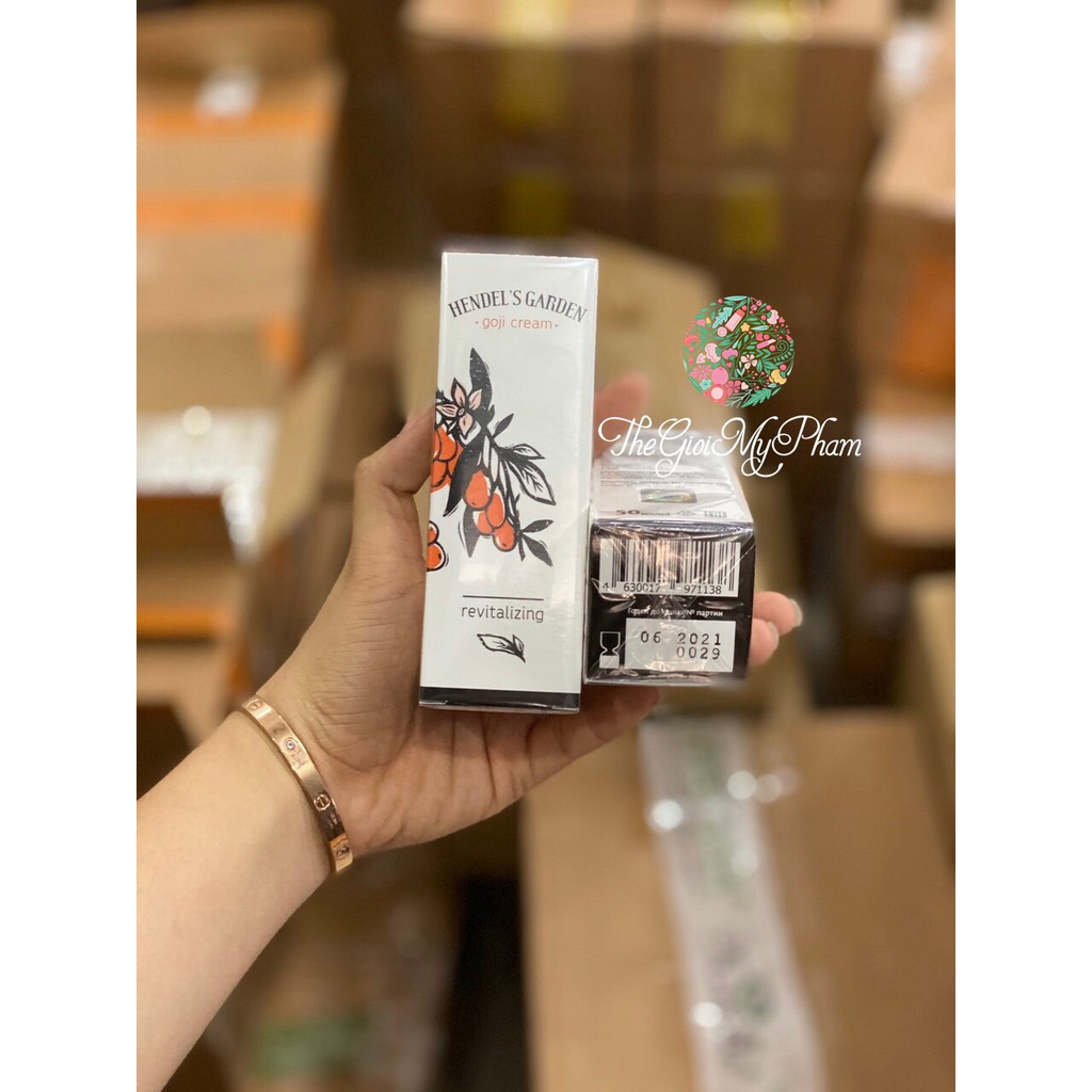 (SẴN-DATE 6.2021) Kem Goji Cream CHÍNH HÃNG NGA – Bậc Thầy Kem Dưỡng Da Trị Nếp Nhăn