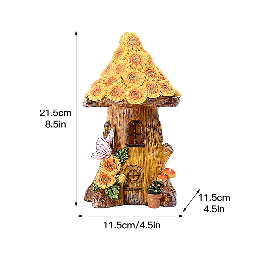 Đèn Led Trang Trí Sân Vườn Hình Hoa Hướng Dương Sử Dụng Năng Lượng Mặt Trời