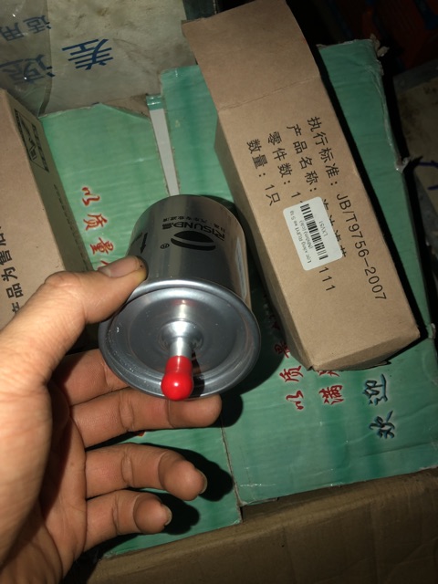 Sản phẩm gia đình làm: lọc xăng xe 5 tạ