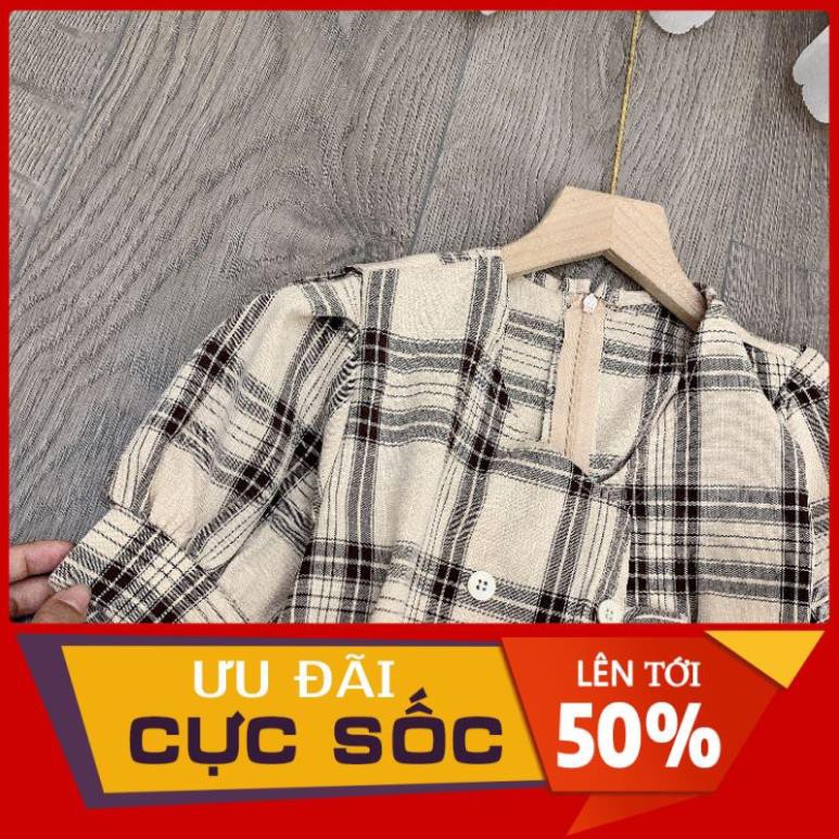 [ 𝐅𝐑𝐄𝐄 𝐒𝐇𝐈𝐏 ] JUM CARO CỔ V PHỐI CÚC BUỘC EO