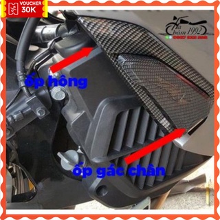 Bộ Ốp Gác Chân Carbon SH Việt 2012 - 2021-22-23 , Sh Mode 2013 - 2021-22 (Loại 1)