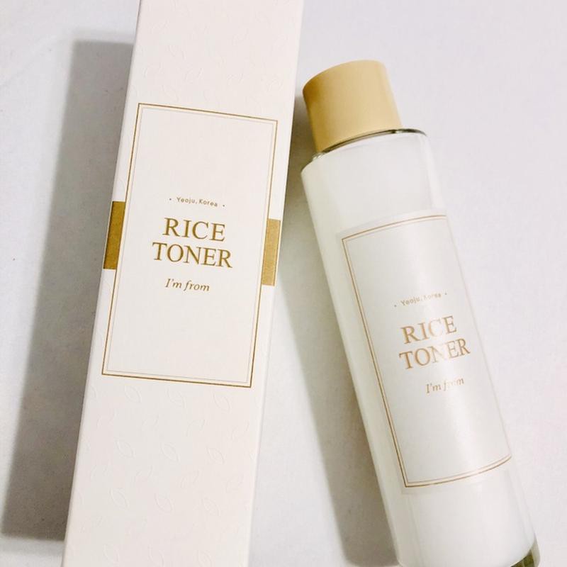 Nước Hoa Hồng I'm From Rice Toner 150ml Dưỡng Trắng, Căng Mọng Da, Dưỡng Ẩm Chiết Xuất Gạo [ Chính Hãng Hàn Quốc]