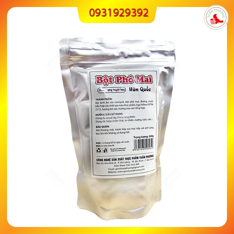 Bột Phô Mai 500g ( Gói )