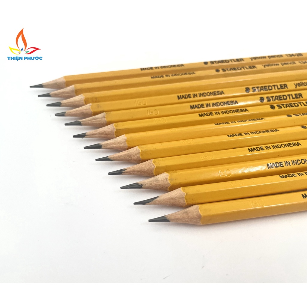 Bút chì 2B Staedtler 134 [Hộp 12 cây] SUKADO