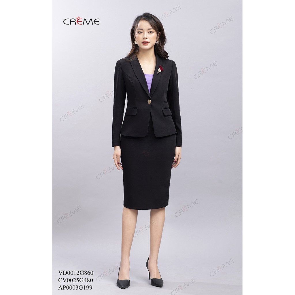 [Mã FAMALLT5 giảm 15% đơn 150k] Áo vest tay dài túi nắp VD0012 CREME | BigBuy360 - bigbuy360.vn