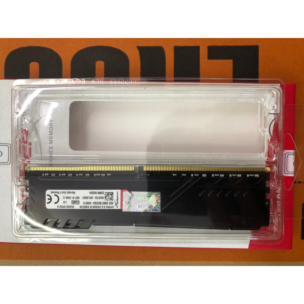 Ram Kingston HyperX Fury 16GB (1x16GB) DDR4 Bus 2666Mhz