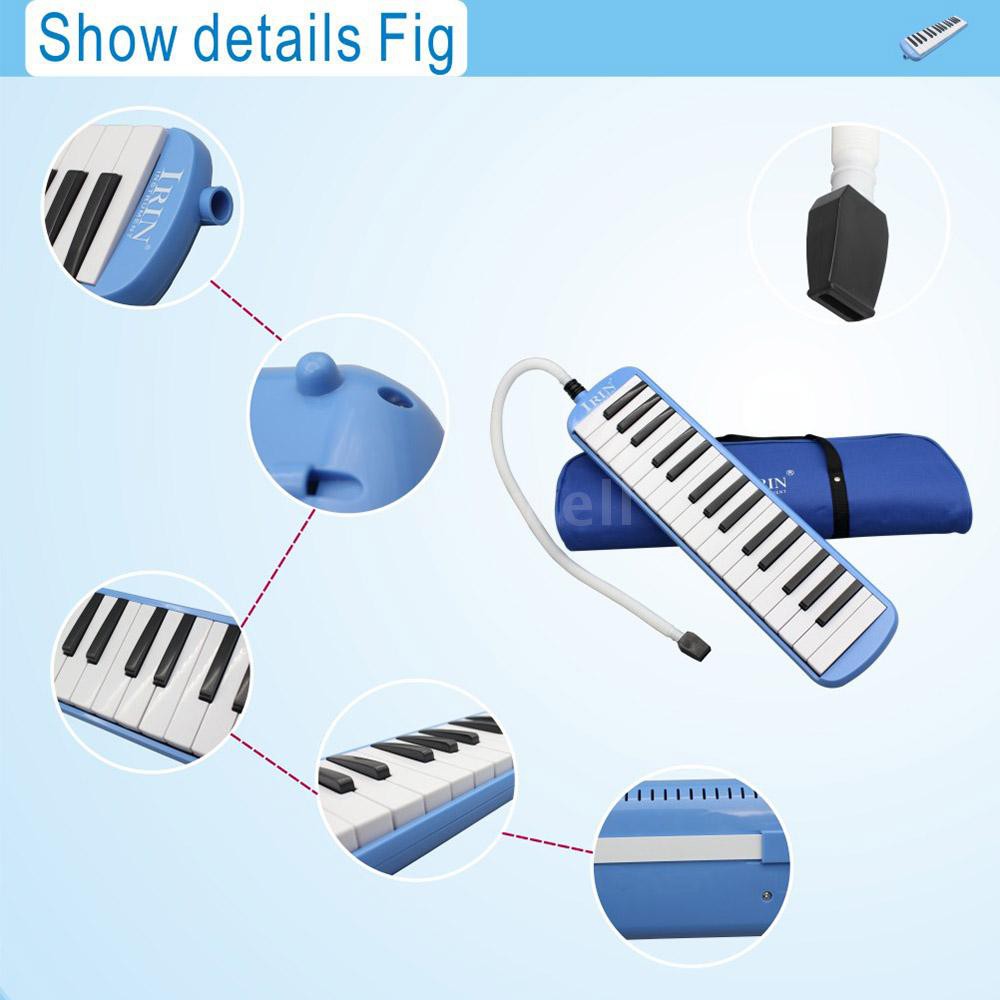 Bộ đàn kèn melodica 32 phím kèm phụ kiện và túi đựng tiện dụng