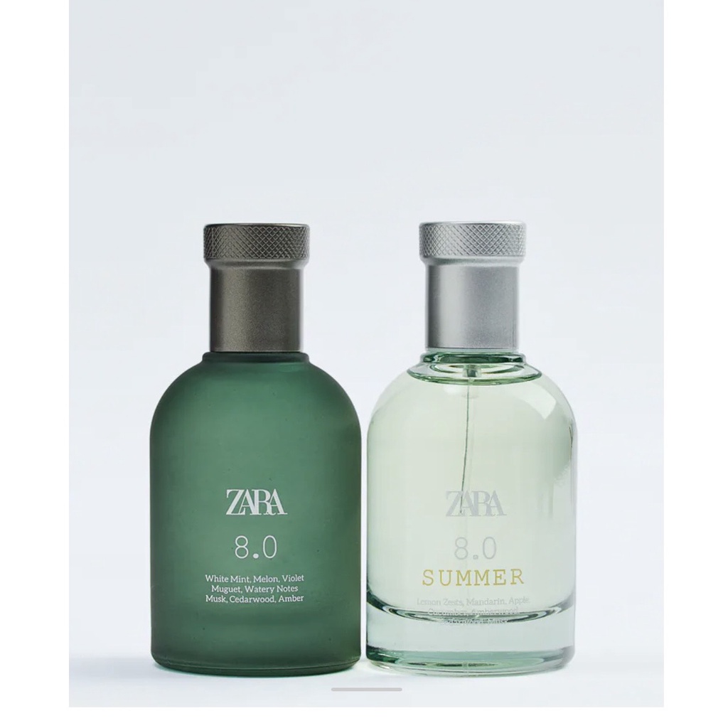 SET NƯỚC HOA NAM ZARA 8.0 + 8.0 SUMMER EDT 80 ML
