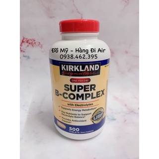 Kirkland Super B-Complex chai 500 viên của Mỹ