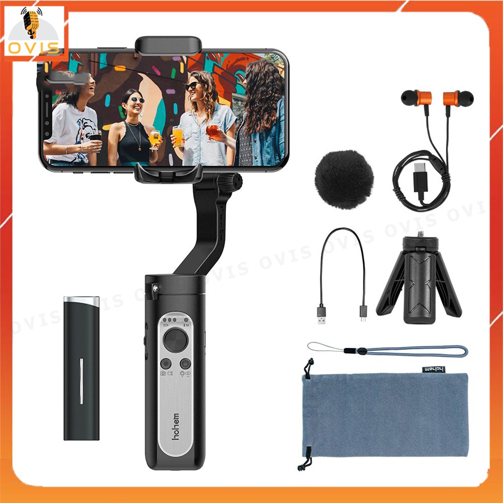 [BH 1 ĐỔI 1] Tay Cầm Chống Rung (Gimbal) Hohem ISteady X Vlogger Kit Tích Hợp Micro Không Dây Cho Smartphone | BigBuy360 - bigbuy360.vn